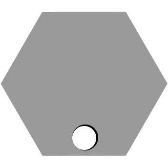 Bottom Hexagon Hole