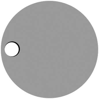 Left Circle Hole