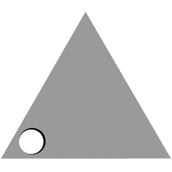 Left Triangle Hole